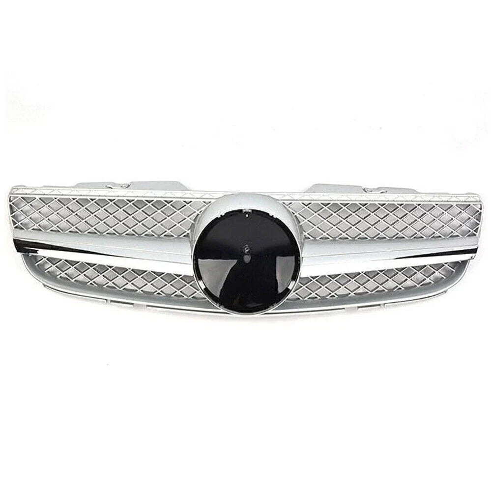 Front Upper Mesh Grille for Mercedes Benz R230 SL550 SL63 (2007-2008)