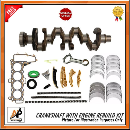 Crankshaft with Rebuild Kit for Jaguar XF F Pace 2.0D (2016–2020)