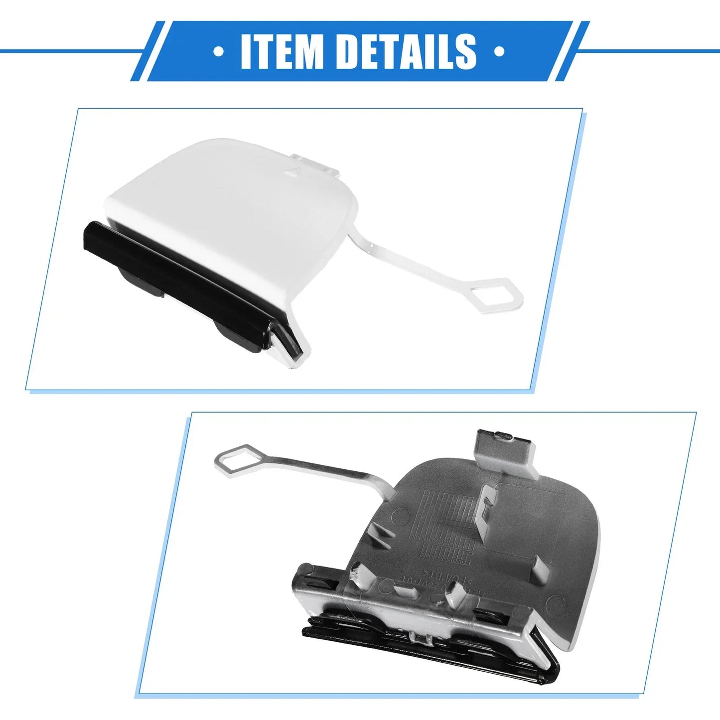 Front Bumper Tow Hook Eye Cover for Mercedes-Benz E-Class W213 (2017-2023)