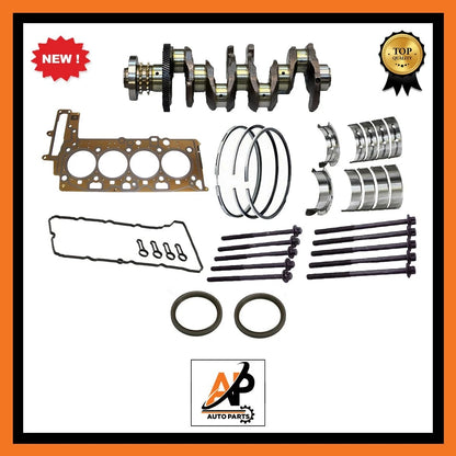 Engine Crankshaft With Gear and Rebuild Kit for BMW 2.0 N47 (2009–2018)