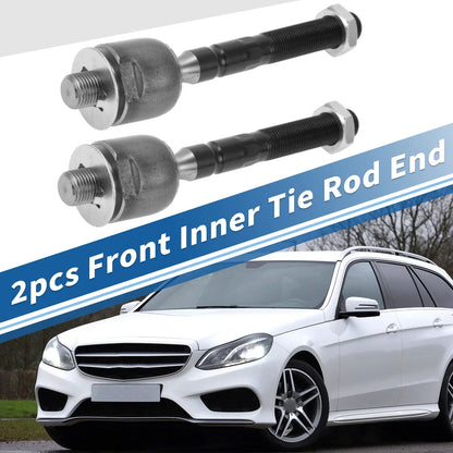 2 x Front Inner Tie Rod End Links for Mercedes-Benz ML320 (1998-2003)