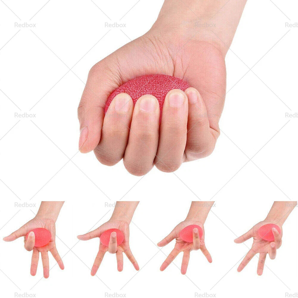 4 x Hand Therapy Stress Relief Exercise Balls for Grip Strengthening