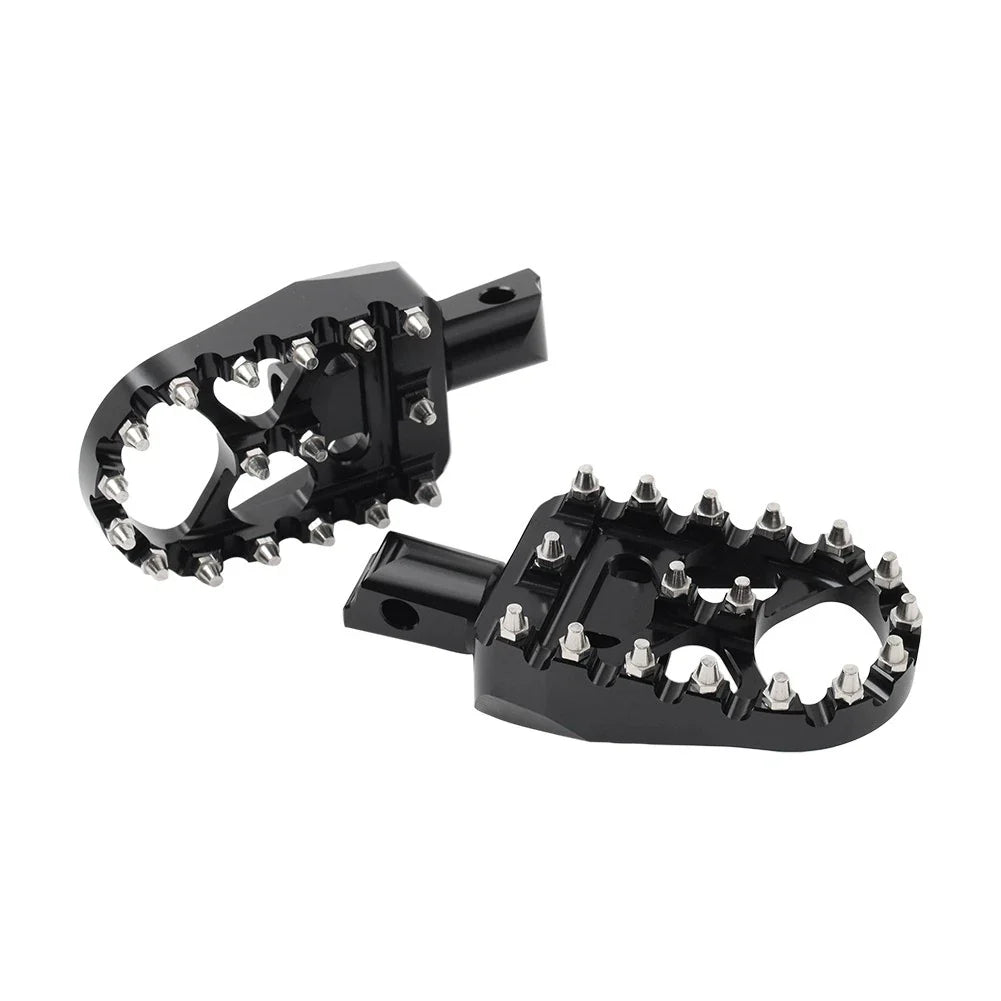 Rear Black FootPeg Passenger Pedal for Harley FXBB FXLR FXLRS FXLRST FXST FLSB (2018-2023)