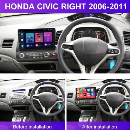 Android 13 Touch Screen Stereo Bluetooth for Honda Civic (2006-2011)