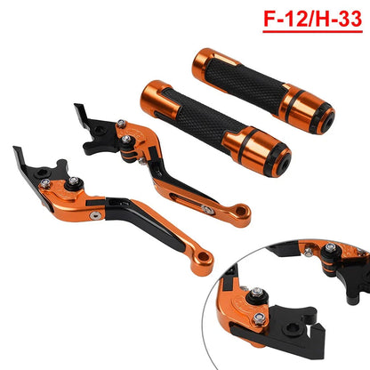 CNC Folding Extendable Brake Clutch Lever Grip for Honda VFR1200 (2010-2016)