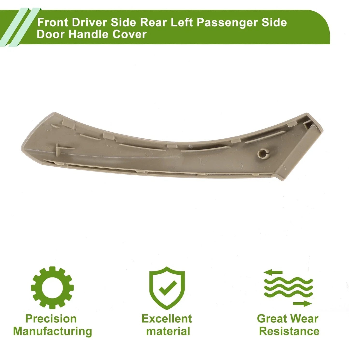 Door Panel Handle Pull Trim Cover for BMW 325i E90 Sedan (2006)