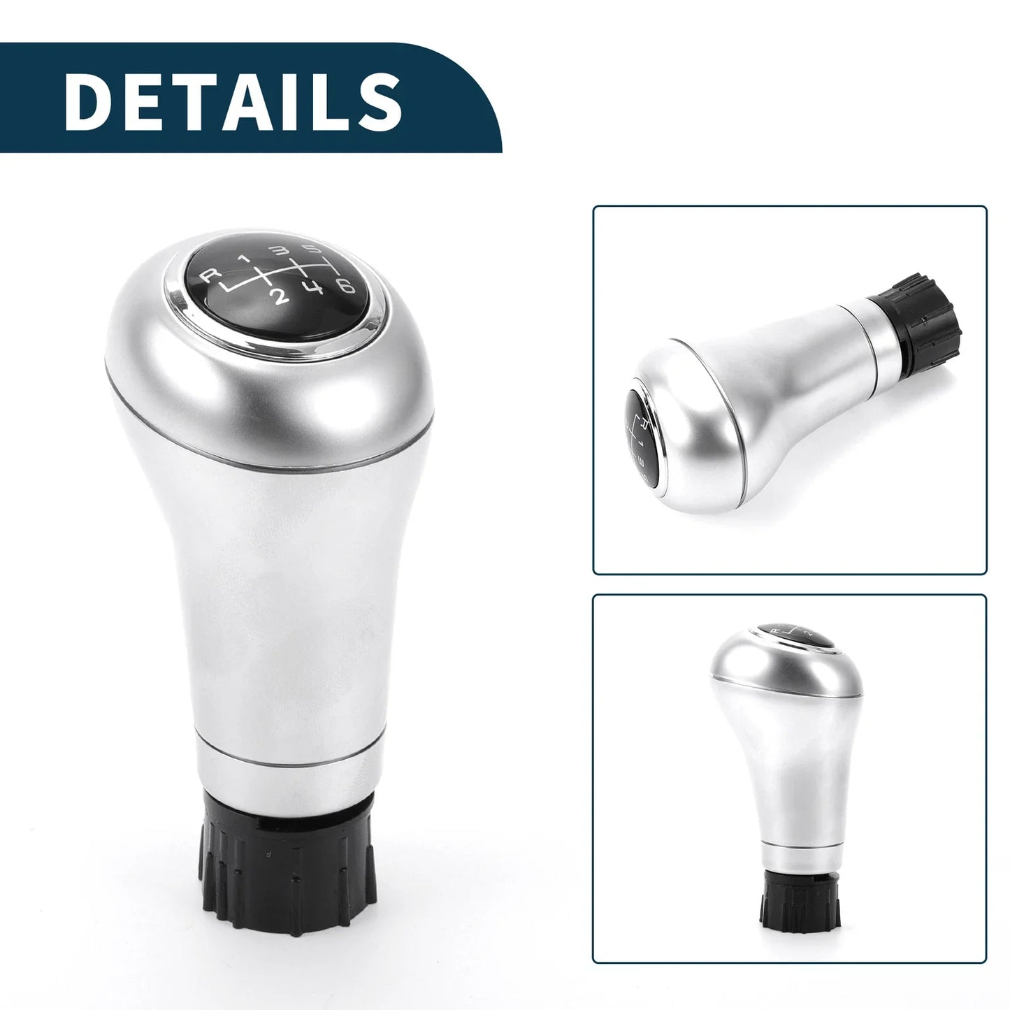 6 Speed Manual Gear Shifter Knob for Mercedes-Benz C-Class (2000-2014)
