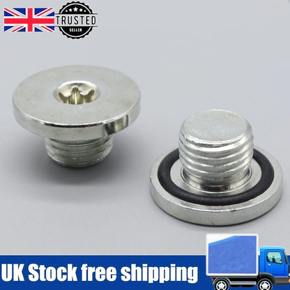 Engine Oil Drain Plug Seal with Gasket for Chevrolet Aveo T300 (2011–2023)