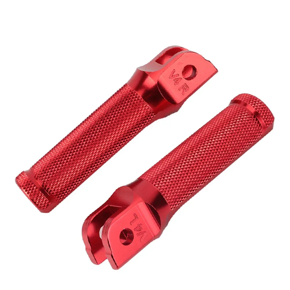 Rider Front Foot Pegs for Ducati 899 959 1199 1299 Panigale V2 V4 (2012-2023)