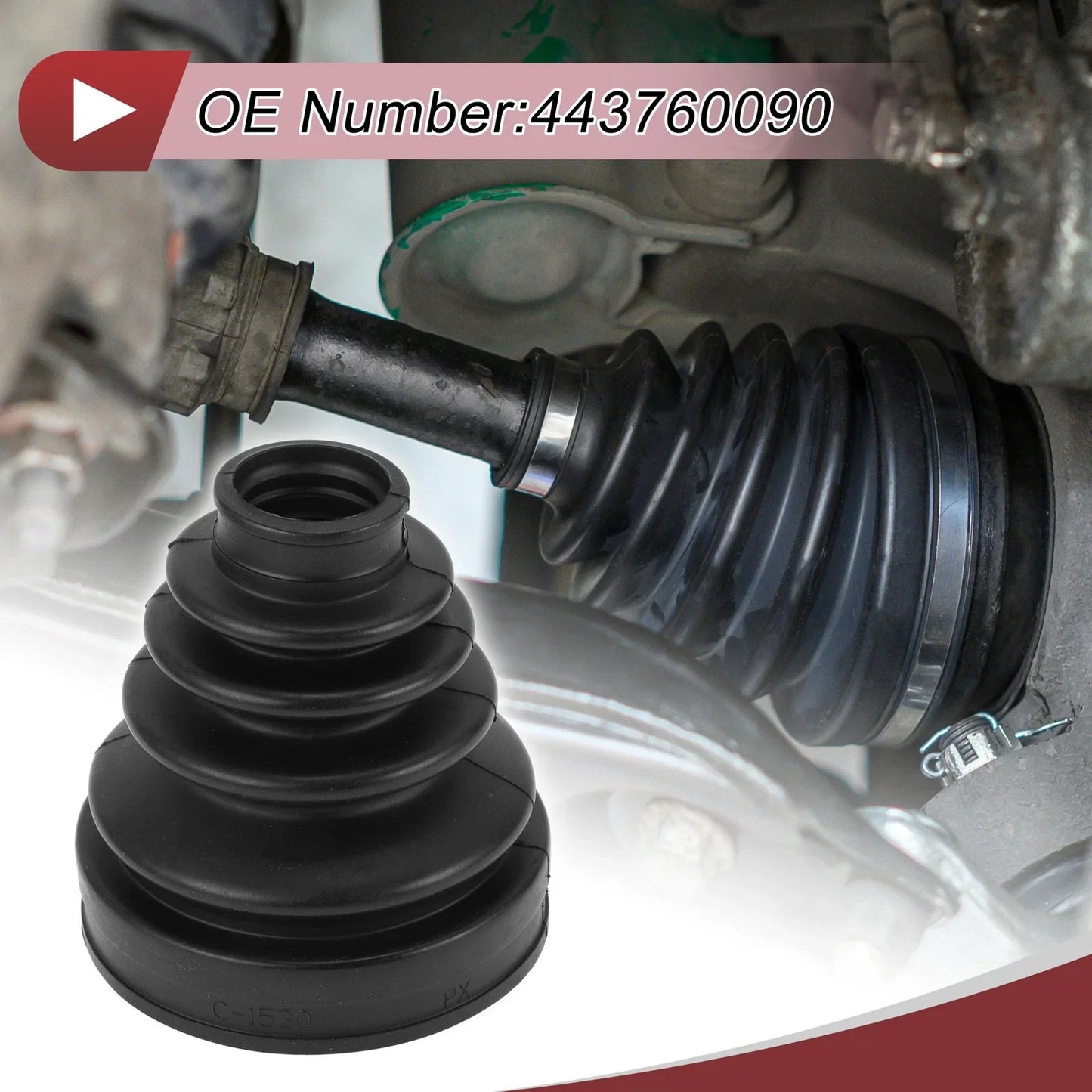 Inner CV Joint Boot Kit with Clamps for Toyota 4Runner (2024)
