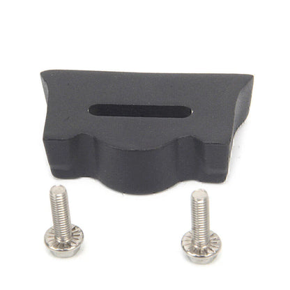 Black Alu Tailgate Latch Stop Bumper for Jeep Wrangler JL (2018-2020)