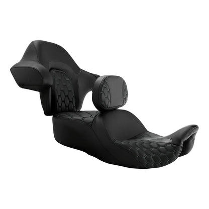 Seat Cushion Backrest for Harley Electra Glide FLHT (2014-2023)