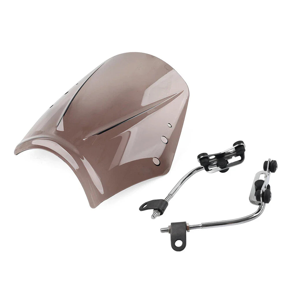 Tan Universal Motorcycle Windshield Deflector