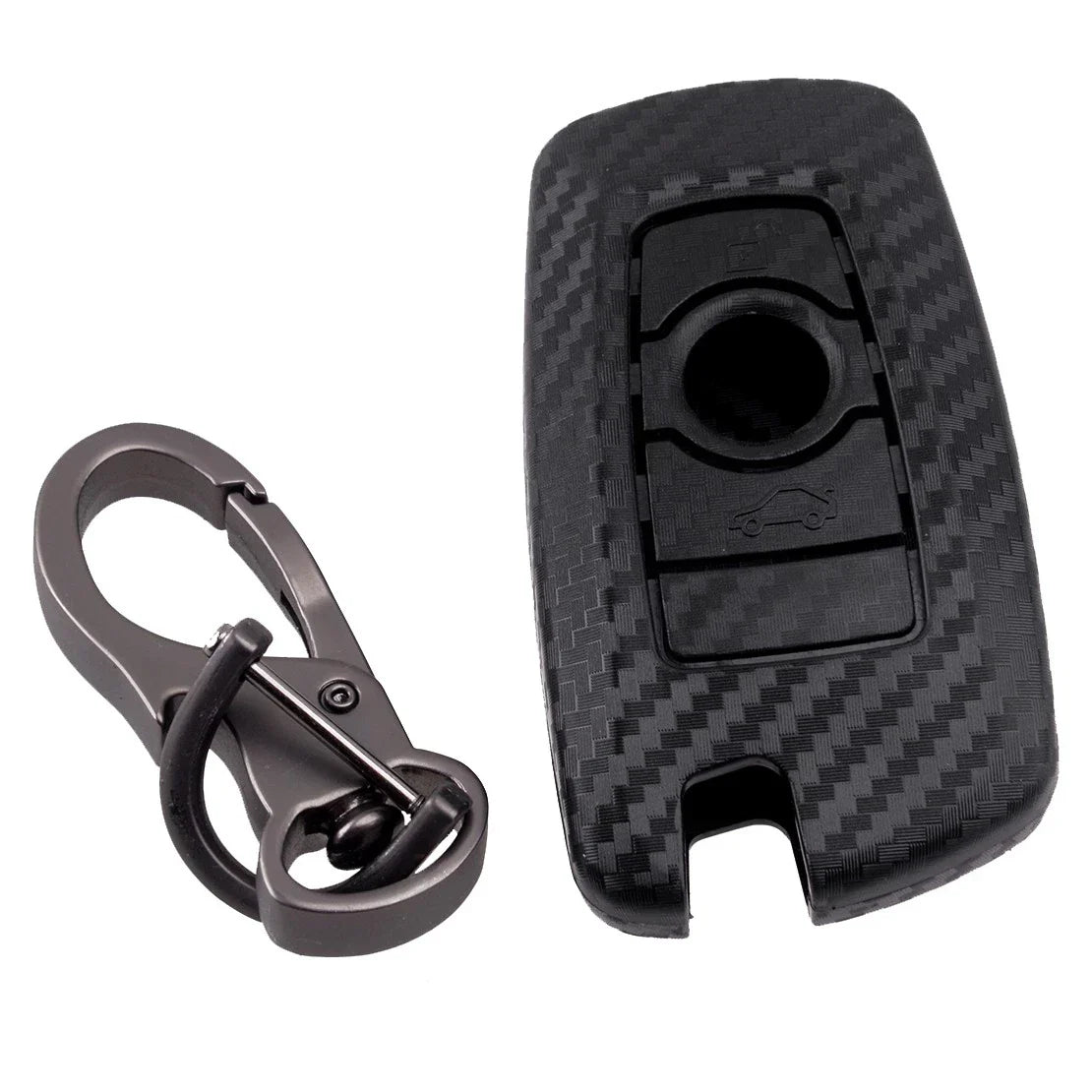 Carbon Fiber Key Shell Cover for BMW 1 3 4 5 6 7 (2000-2023)