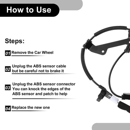 ABS Wheel Speed Sensor for Hyundai Santa Fe (2013-2018)