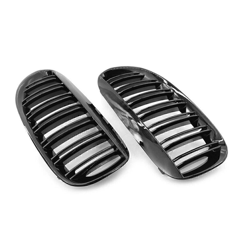 Front Bumper Upper Grill Mesh Grille Trim for BMW E63 M6 E64 M6 (2006-2010)