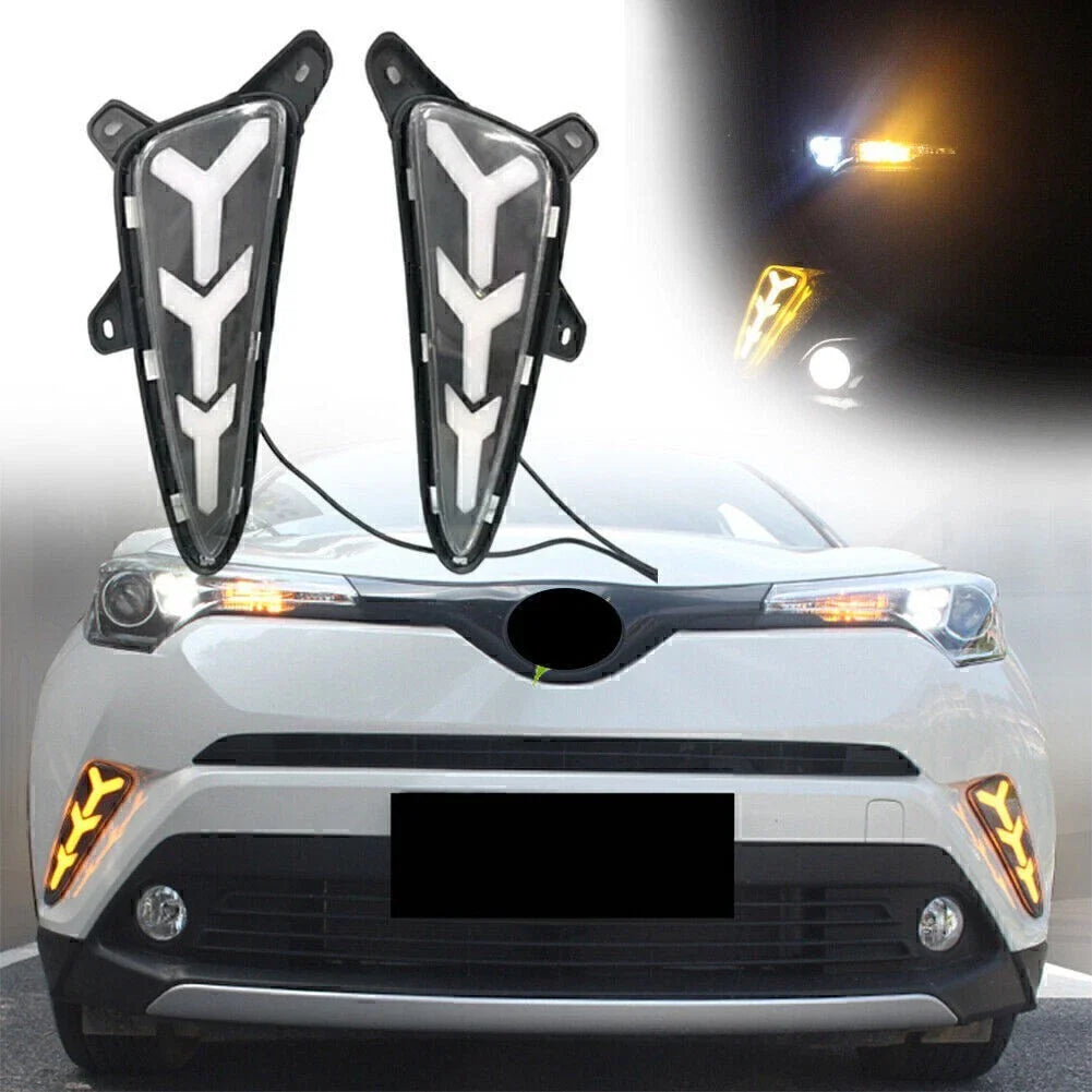 LED Daytime Running Light Fog Lamp for Toyota C-HR (2016-2018)