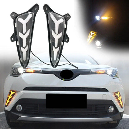 LED Daytime Running Light Fog Lamp for Toyota C-HR (2016-2018)