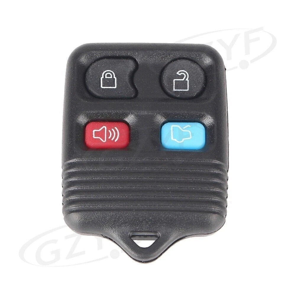 4 Button Keyless Remote Control Key Shell Cover for Ford Mercury (2000-2010)