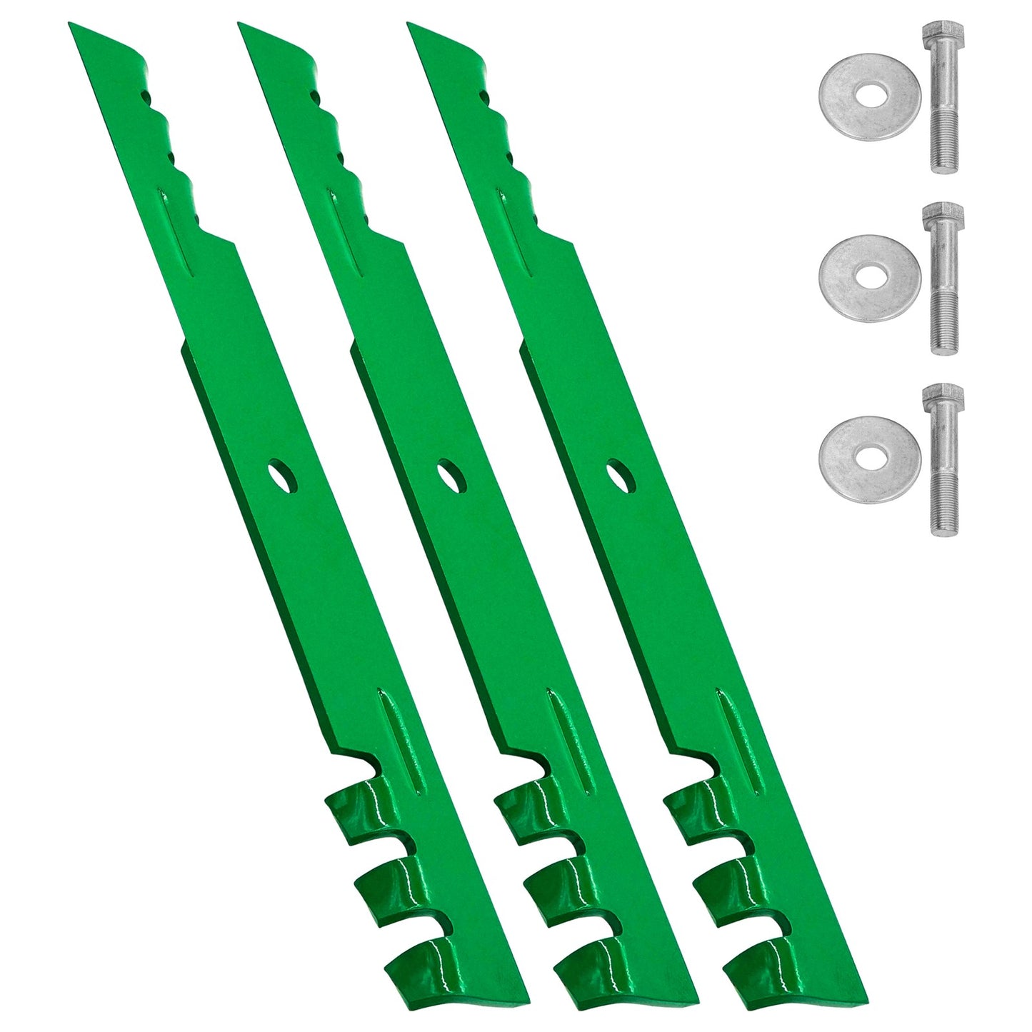 Deck Blade with Bolt for Toro Z400 Z449 Z450 Z500 Z528 Z557 (2005–2012)