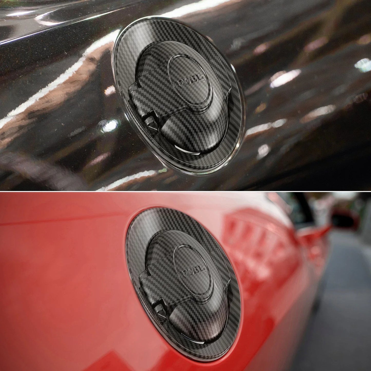 Vapor Edition Fuel Filler Door Cap for Dodge Challenger (2008-2022) Black