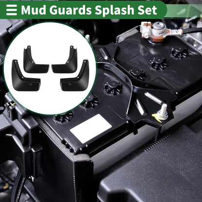 Mud Flaps Splash Guards for Hyundai Genesis GV80 2021-2023 with Mounts