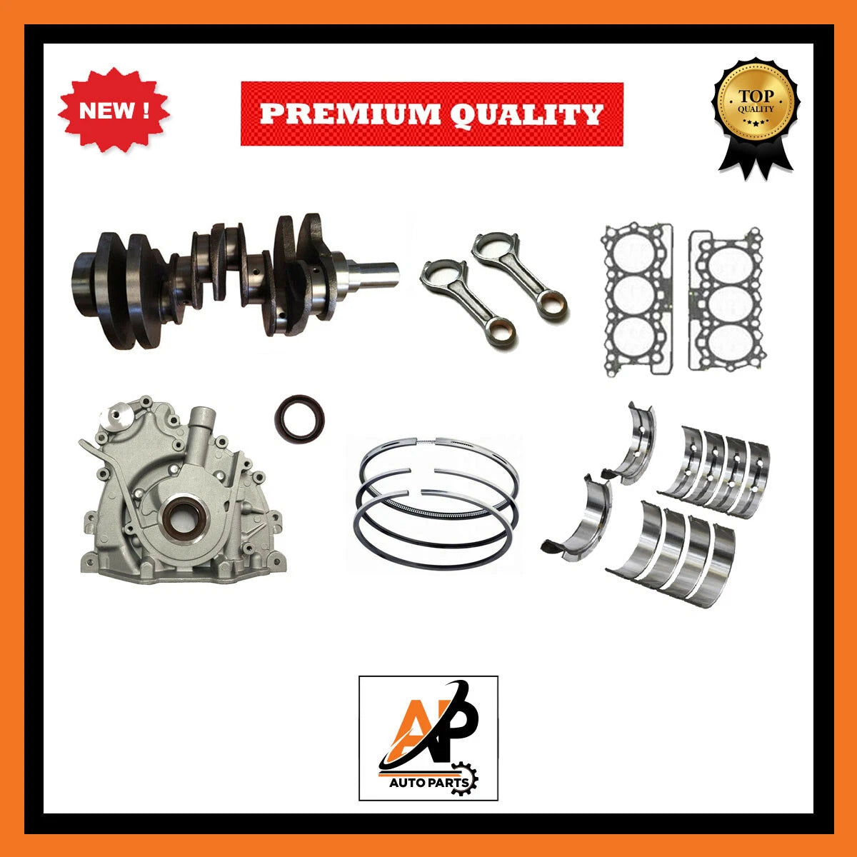 Engine Rebuild Kit with Crankshaft for Land Rover Discovery 3.0 306DT (2010–2017)