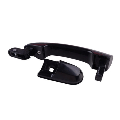 4 x Black Exterior Door Handle Set for Hyundai Tucson (2005-2009)
