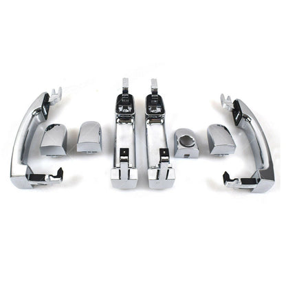 4 x Outer Door Handle Set Chrome for Ford FG Falcon G6 XT XR6 XR8 (2008-2016)