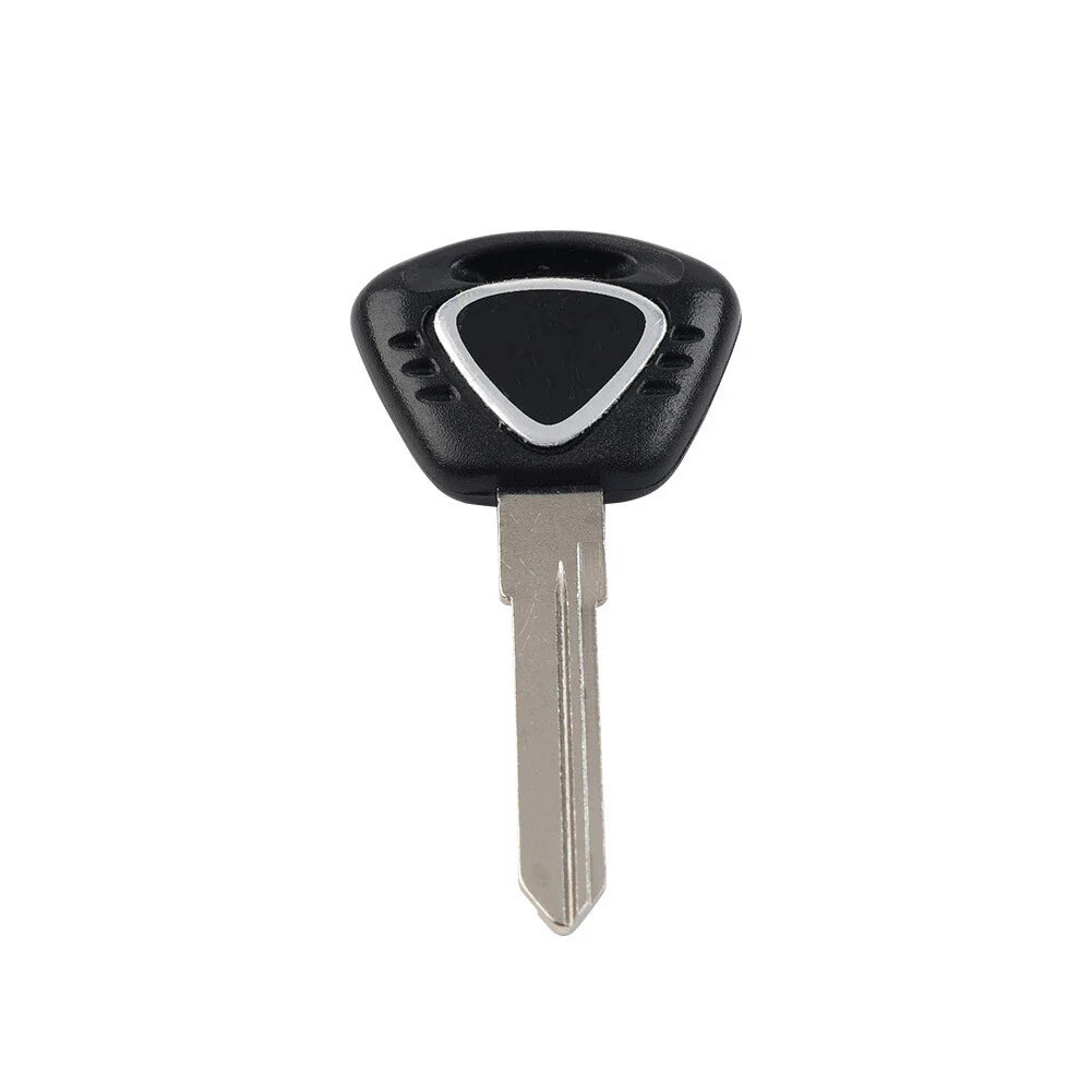 Black Uncut Blade Blank Key for Daytona 675 / Street Triple 675 (2006-2018)