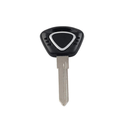 Black Uncut Blade Blank Key for Daytona 675 / Street Triple 675 (2006-2018)