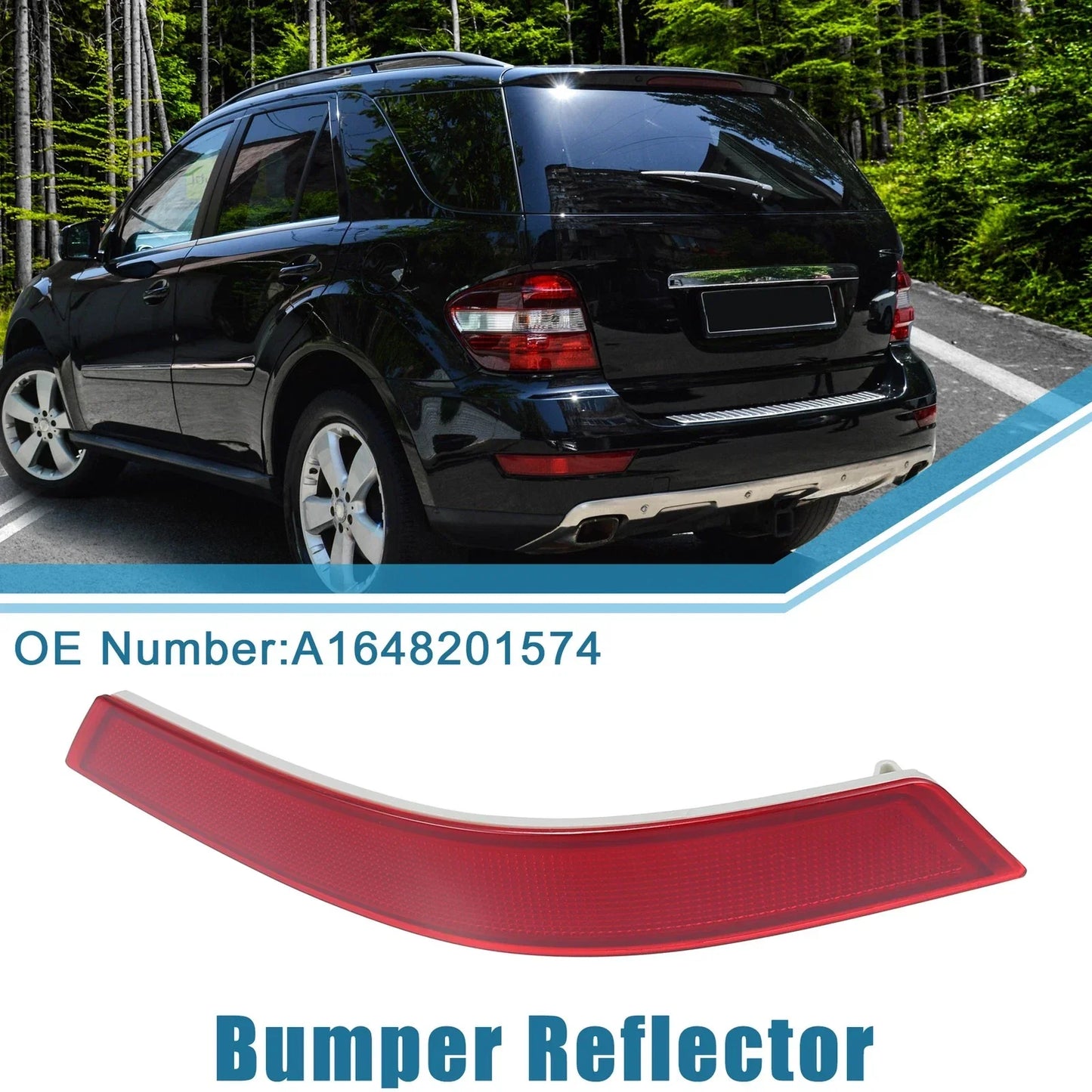 Rear Left Reflector Strip for Mercedes-Benz ML550 (2008-2010)