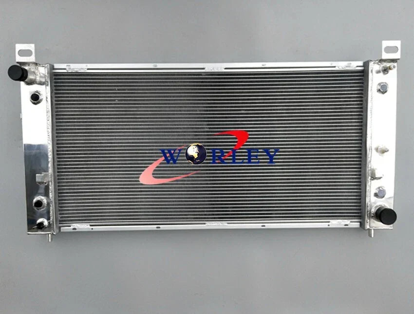 Aluminum Radiator & Fan for Chevrolet Silverado 1500 2500 3500 (2007-2013)