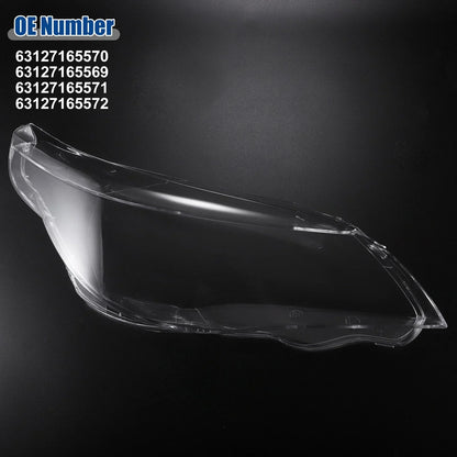 Headlight Clear Lens Cover for BMW 5-Series E60 (2004-2007)