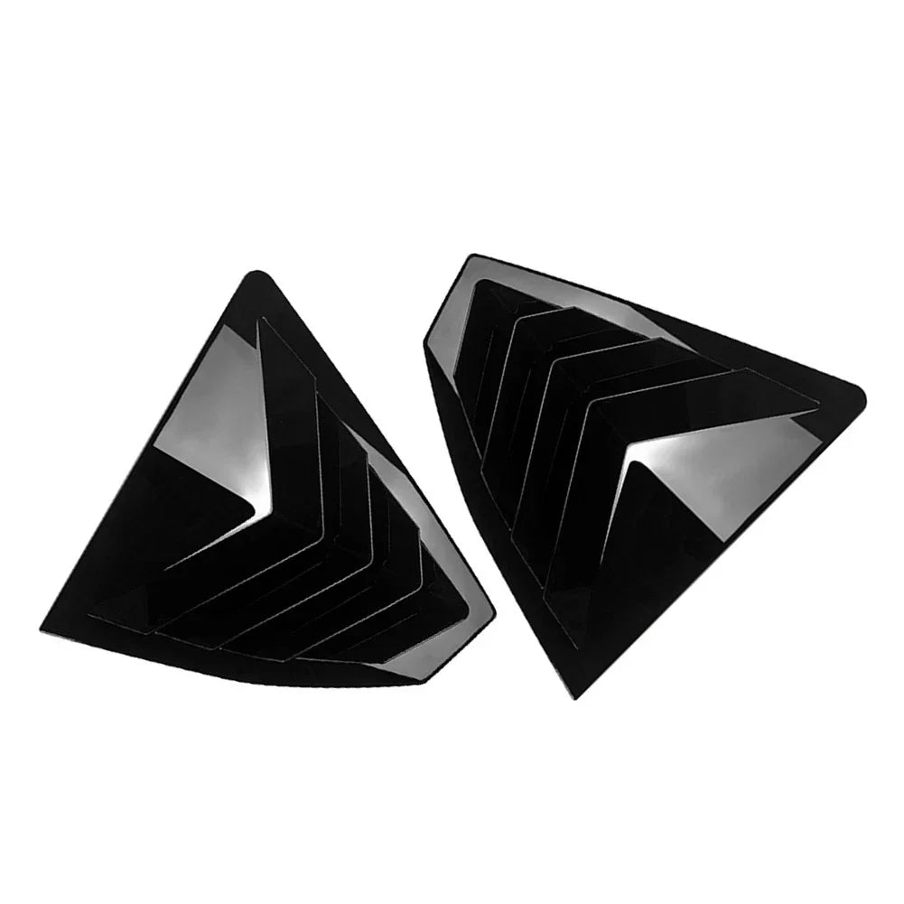 Glossy Black Rear Window Louver Cover Trim for Subaru WRX STI (2022-2025)