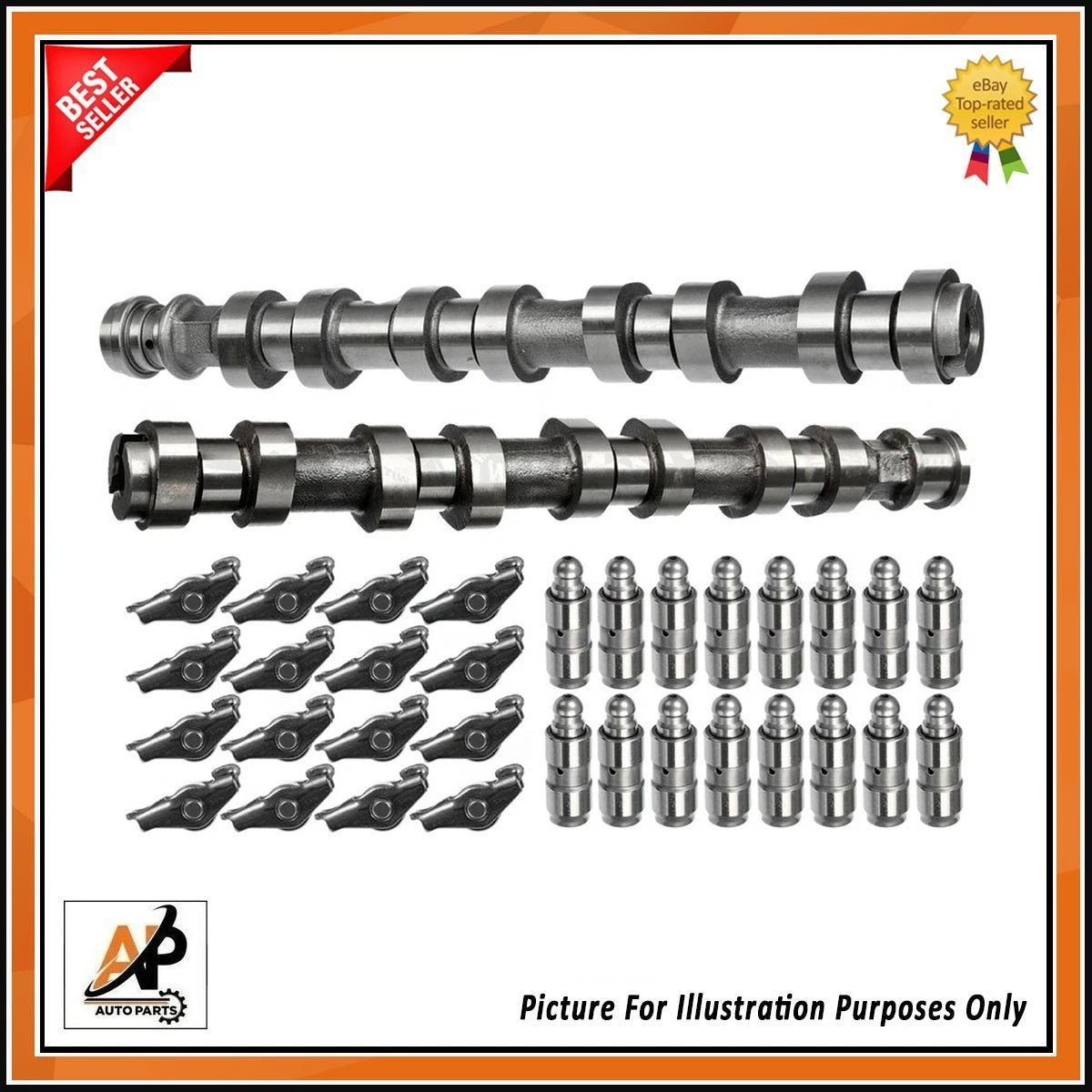 Camshaft Rocker Arm Lifter Set for Opel Astra J 1.4 Petrol (2010–2016)