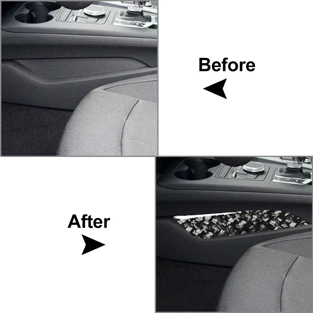 Gear Shift Box Side Panel Cover Trim for Audi A4 A5 S4 RS4 (2017-2022)