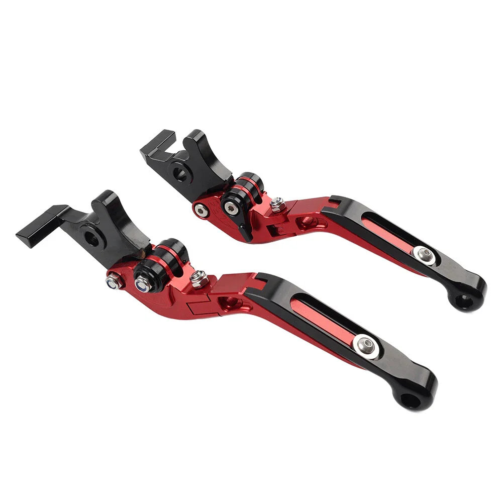 Red Extendable Brake Clutch Levers for BMW R1200GS R1200GS ADV (2004-2013)