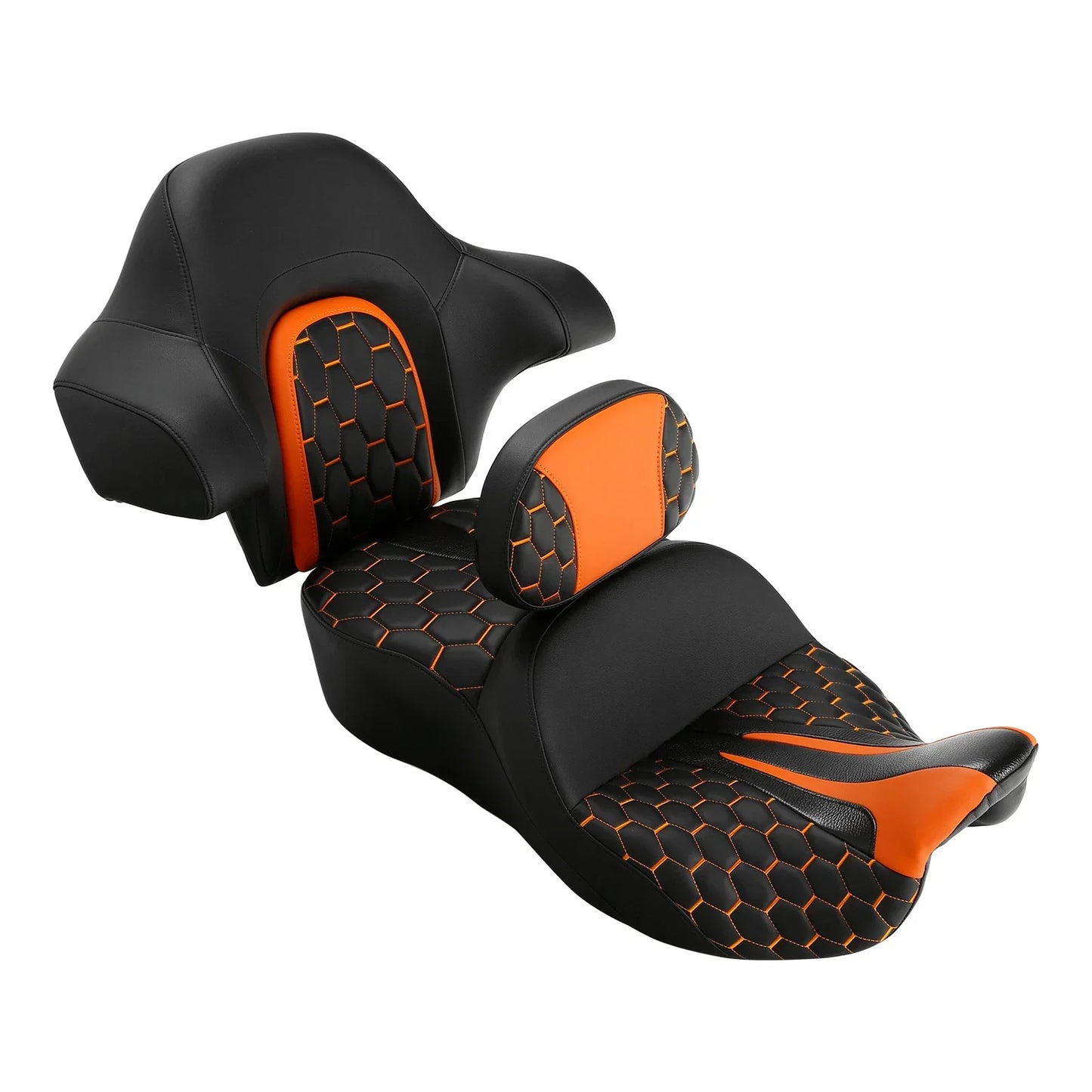 Gel Seat Backrests for Harley Road Glide Street Glide (2014-2023)