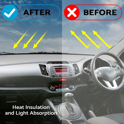 Dashmat Dashboard Sun Cover Pad for KIA Sportage 2011-2015