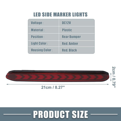 Rear Bumper Reflector Light for Honda Odyssey (2018-2023) - Red Tail Light