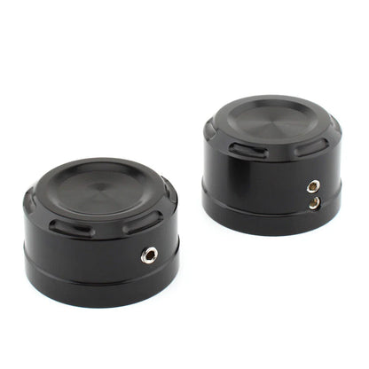 Rear Axle Bolt Nut Cap Covers  for Harley Softail (2018-2023) Black