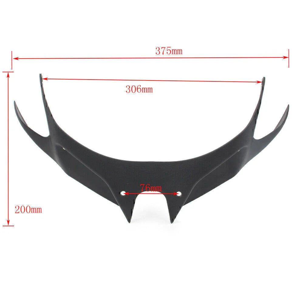 Aerodynamic Winglet Green for Kawasaki Ninja 250 400 (2018-2023)