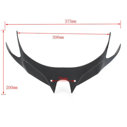 Aerodynamic Winglet Green for Kawasaki Ninja 250 400 (2018-2023)