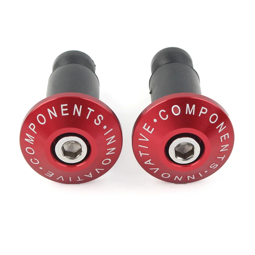 7/8" Handlebar End Weights Grips Cap Plugs for Dirt Bike Motor Red