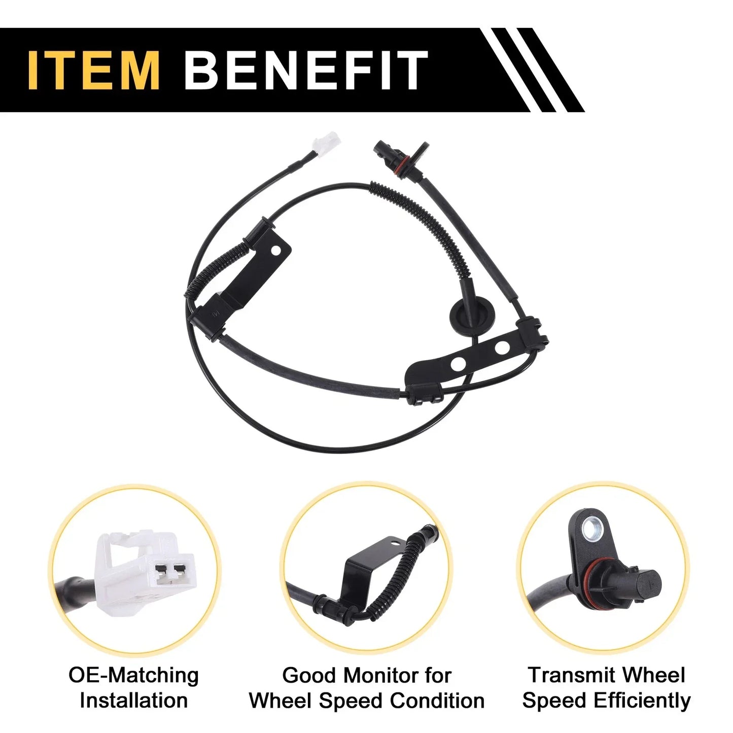 ABS Wheel Speed Sensor for Hyundai Tucson Rear Left (2005-2010)