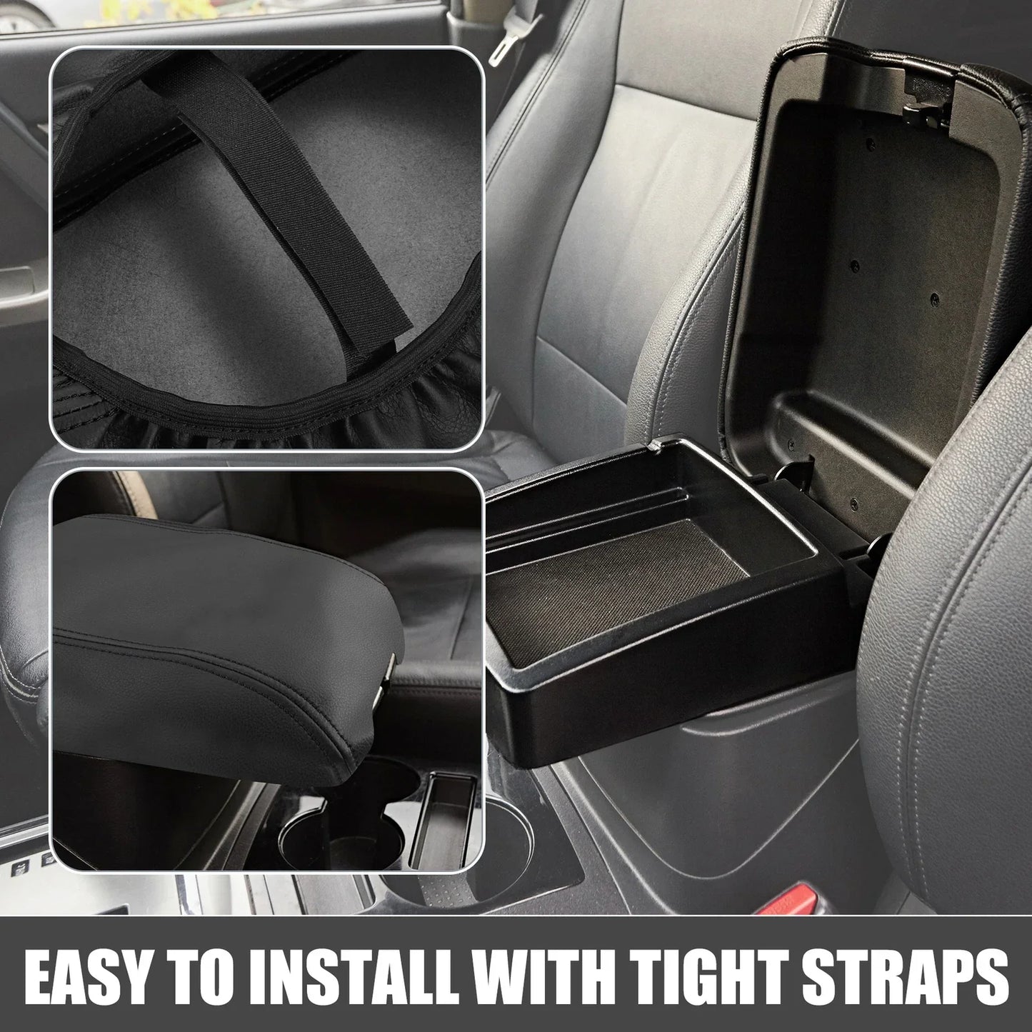 Dodge Durango Armrest Cover for Center Console 2011-2021 Black