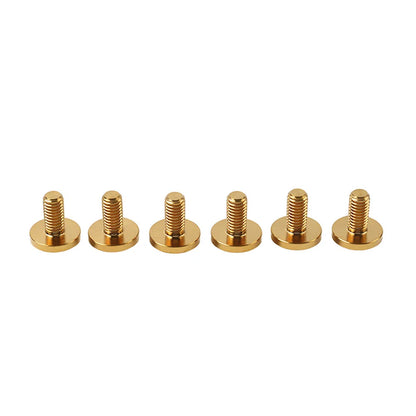 6 x Gold Titanium M6x15mm Torx Head Bolts for Bike Motorcycle