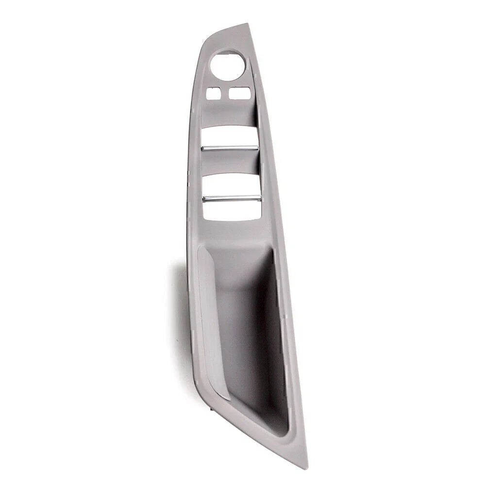 Grey Front Inner Door Handle Trim Cover for BMW 5 Series (2010-2017)