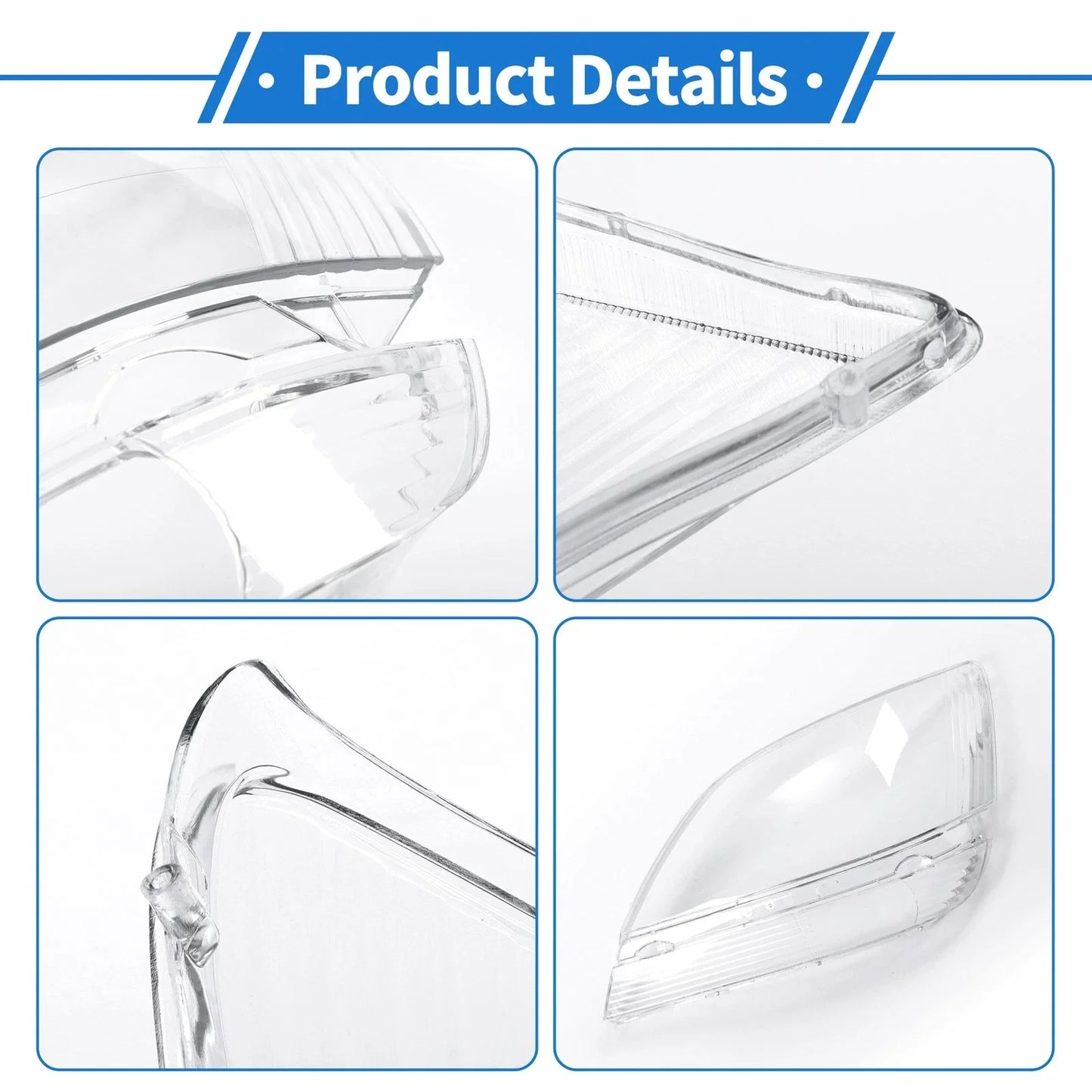 Car Front Left Headlight Lens Cover for Lexus RX300 (1999-2003)